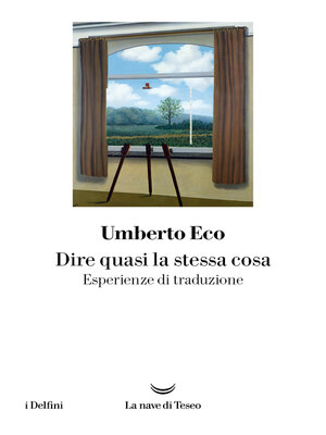 cover image of Dire quasi la stessa cosa